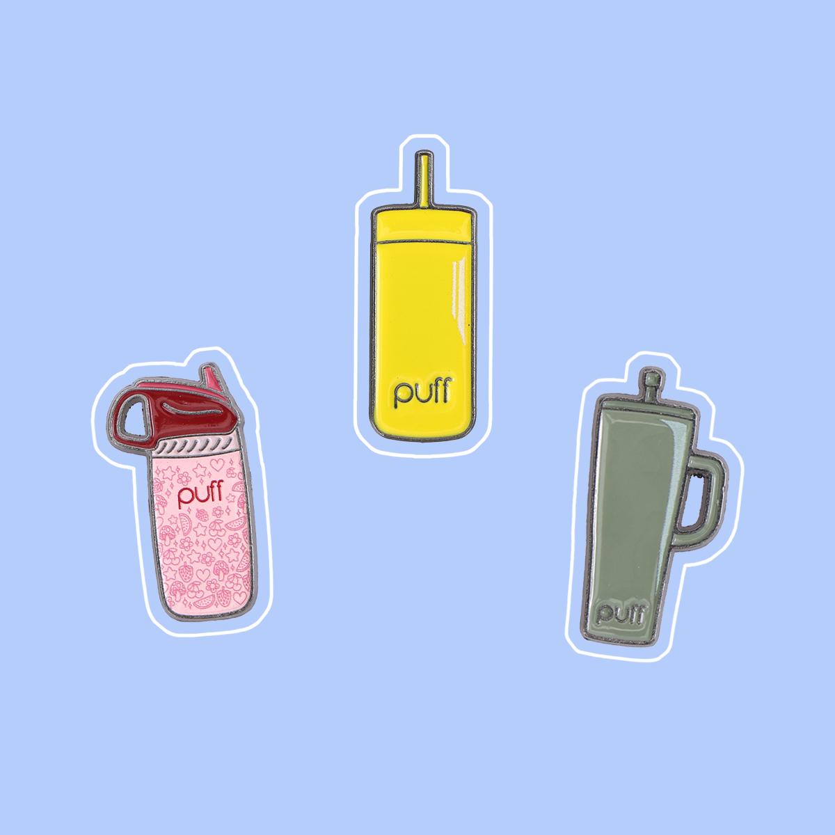 Phone Sticker Set - 3pcs - Image 1